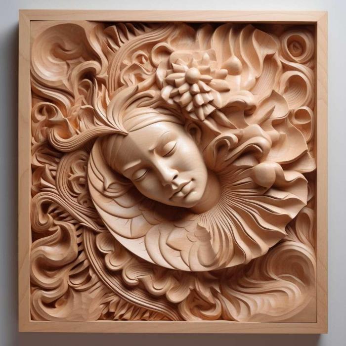 نموذج ثلاثي الأبعاد لآلة CNC 3D Art 